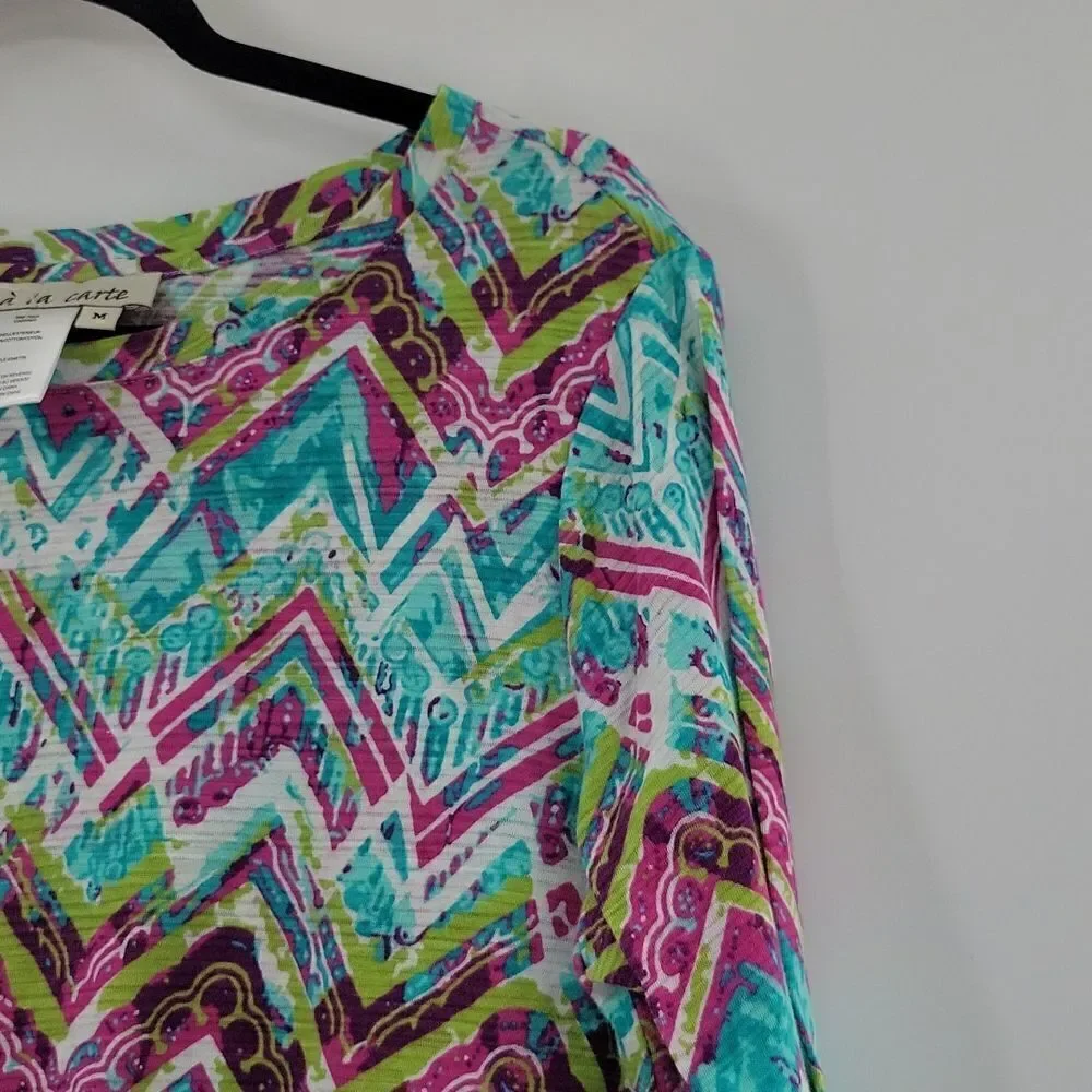 3 For $20 A La Carte Multi color top size M